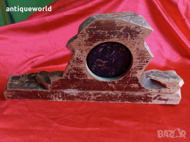 Рядък Стар Голям Настолен БАРОМЕТЪР, снимка 4 - Антикварни и старинни предмети - 33229418