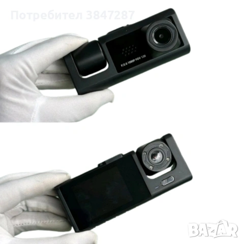 Видеорегистратор Black BOX Super HD 1296P + задна камера, снимка 5 - Аксесоари и консумативи - 53449685