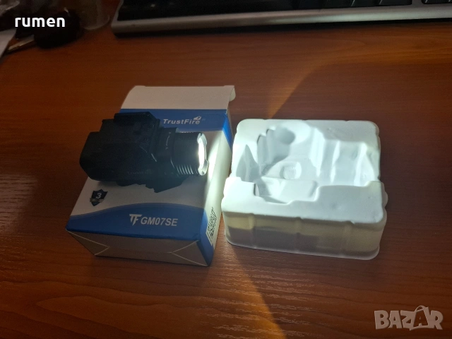 Фенер за пистолет TrustFire , снимка 2 - Оборудване и аксесоари за оръжия - 53443461