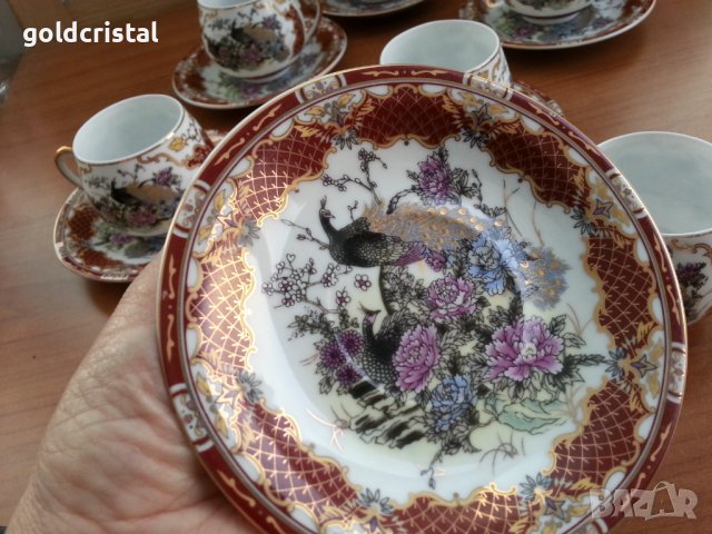 Порцеланови чаши за кафе китайски порцелан , снимка 3 - Антикварни и старинни предмети - 37624773