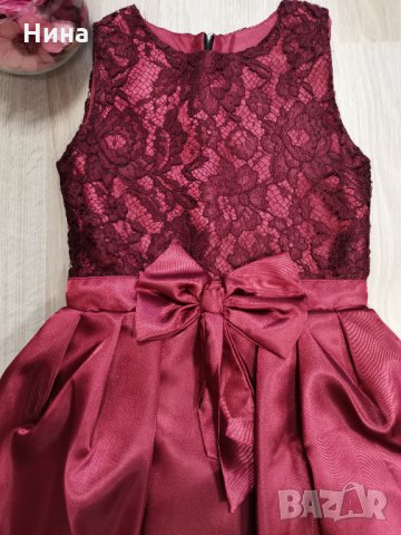 Прекрасна Ivon рокля ПОСЛЕДЕН!!! , снимка 2 - Детски рокли и поли - 27546433