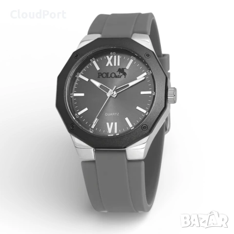 Мъжки комплект, POLO Air, портфейл и часовници, черен, снимка 2 - Портфейли, портмонета - 53114851