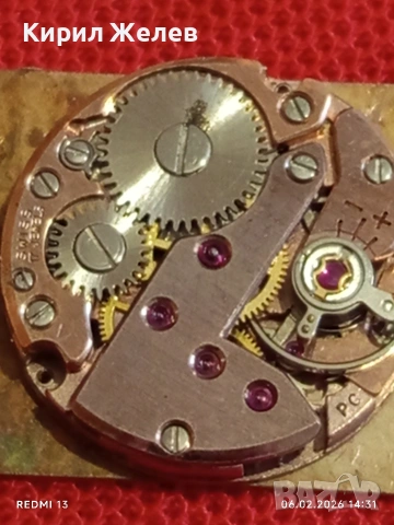 Дамски механичен часовник Creation 17 jewels Incabloc Swiss made позлатен за КОЛЕКЦИЯ 53630, снимка 8 - Антикварни и старинни предмети - 53381781