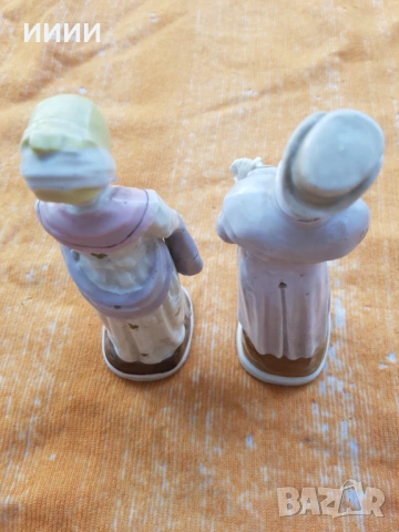 Порцеланова статуетка фигурка двойка , снимка 2 - Антикварни и старинни предмети - 53270588