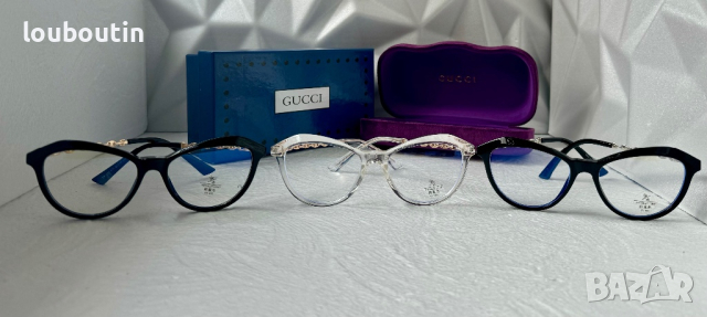 Gucci диоптрични рамки.прозрачни слънчеви,очила за компютър, снимка 13 - Слънчеви и диоптрични очила - 44884158