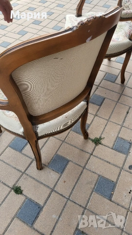 Два броя барокови кресла , снимка 6 - Столове - 53490730