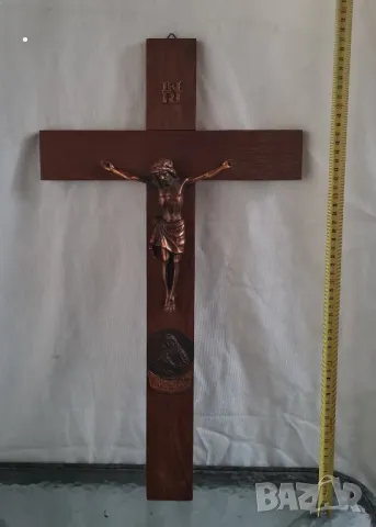 Стенен кръст Исус INRI 1950 г