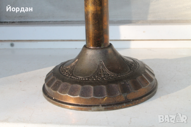 Стара немска лампа с фитил, снимка 11 - Антикварни и старинни предмети - 44898320