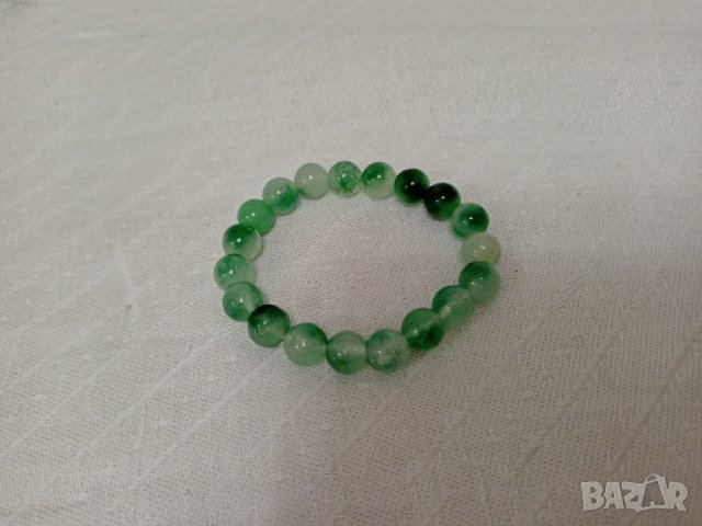 Луксозно колие от естествен тюркоаз и гривна от авантюрин нов внос , снимка 7 - Колиета, медальони, синджири - 39647451