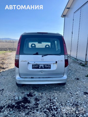На ЧАСТИ  Mercedes Vaneo 1.7 CDI W414 2004г OM 668 91кс, снимка 10 - Автомобили и джипове - 36828358