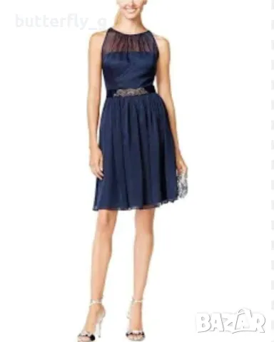 ADRIANA PAPELL дизайнерска официална рокля от САЩ S/M, снимка 3 - Рокли - 48135563