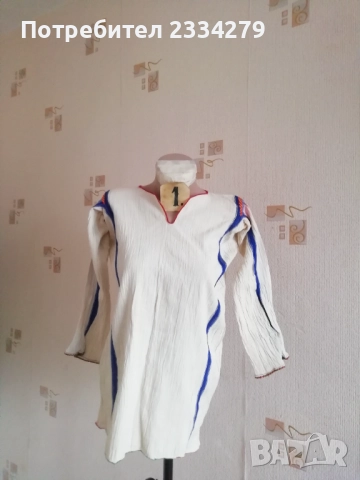 Стари женски ризи, фолклорно допълнение към народна носия. , снимка 3 - Антикварни и старинни предмети - 52793946