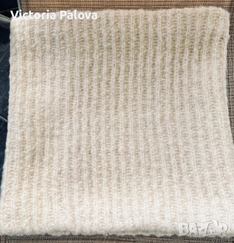 Зимен вълнен шал снуд - уют и стил от Fetish, снимка 7 - Шалове - 53170292