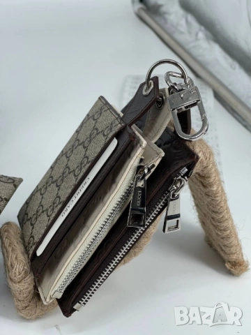 визитник от естествена кожа gucci louis vuitton , снимка 11 - Портфейли, портмонета - 51447653