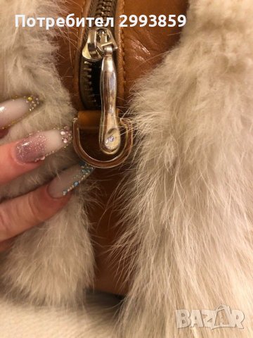 чанта 100% ест.косъм ЛИСИЦА*, снимка 8 - Чанти - 39095838