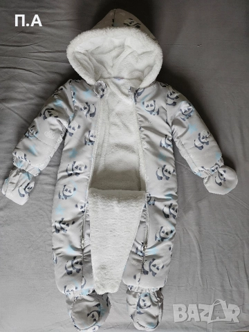 Космонавт за бебе 6-9 месеца, снимка 4 - Бебешки ескимоси - 52724130