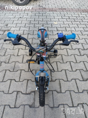 BYOX Велосипед 12" MASTER син, снимка 6 - Велосипеди - 53531598