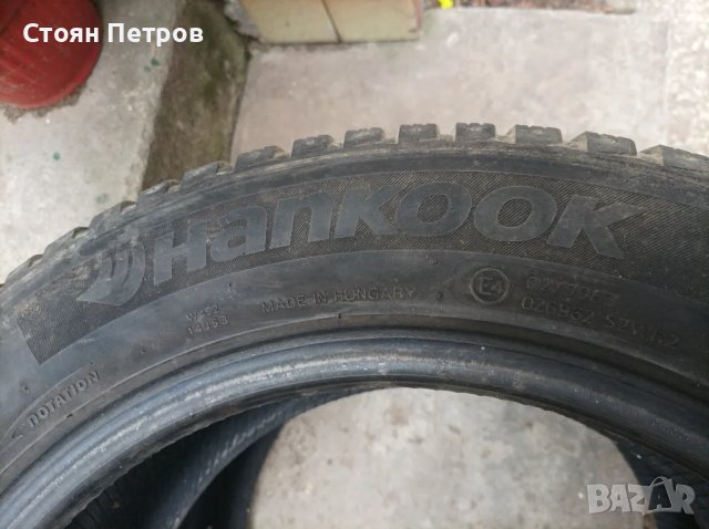 Зимни гуми Hankook Dot 4118 6mm грайфер 205/55/16, снимка 4 - Гуми и джанти - 48001761