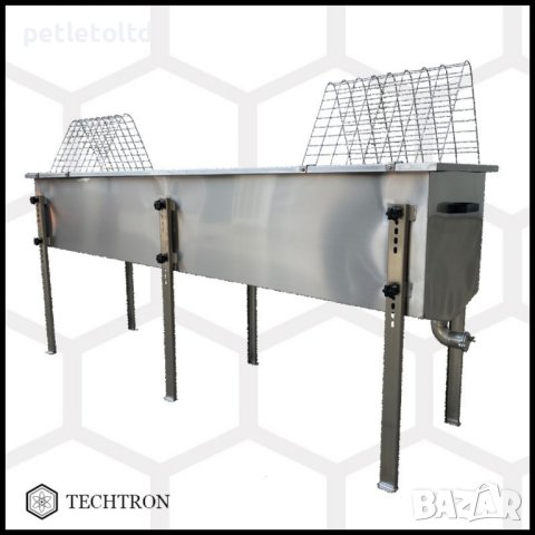 Вана за разпечатване TECHTRON - 2 метра, с 2 работни решетки модел 2024, снимка 1 - За пчели - 44101652