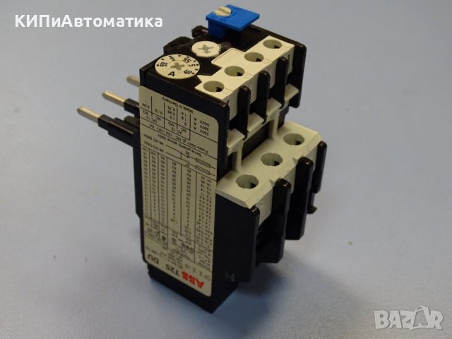 термично реле ABB T25 DU 6.5A thermal relay, снимка 2 - Резервни части за машини - 37506765
