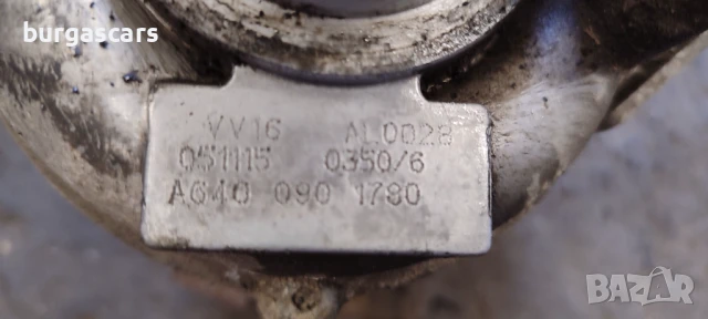 Турбо A 640 090 1780 / VV16 Mercedes B180 W245 -350лв, снимка 3 - Части - 50683788
