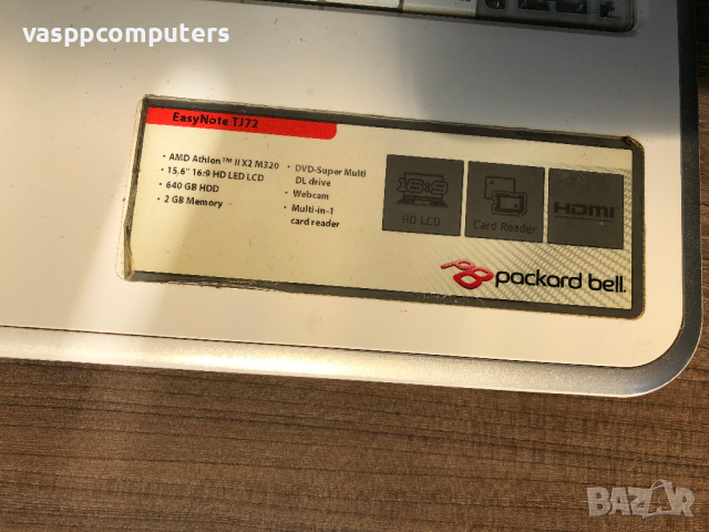 Packard Bell EasyNote TJ72 MS2285 на части, снимка 2 - Части за лаптопи - 36517633