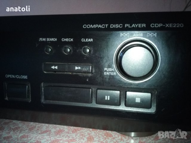 Диск Sony CDP-XE220  Player , снимка 3 - Аудиосистеми - 34868394