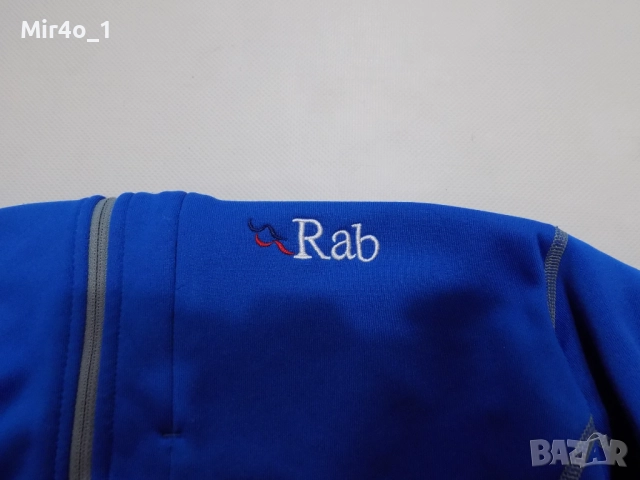 блуза rab polartec фанела худи горнище суичър яке елек екип туризъм планина мъжка оригинална M, снимка 4 - Спортни дрехи, екипи - 52682864