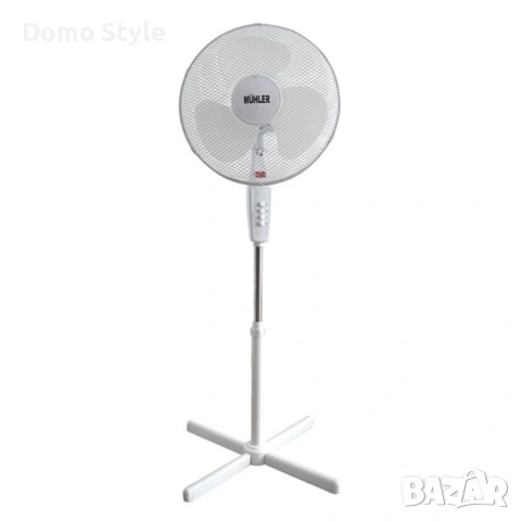Вентилатор на стойка 16''Muhler, 40W, снимка 4 - Друга електроника - 53265800