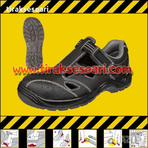 Внос от Полша! Шофьорски обувки сандали работни обувки сандали 