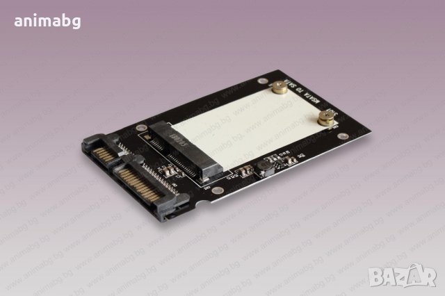 ANIMABG Преобразувател mSATA към SATA 2.5