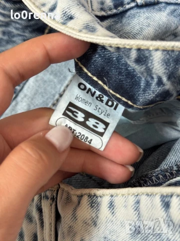 Дамска дънкена пола, снимка 3 - Поли - 51213515