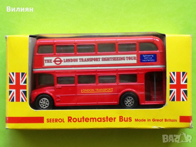  Колекционерска количка ''Seerol Routemaster Bus'' 1:76