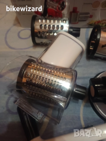 GDL зеленчукорезачка с 3 сменяеми барабанни остриета НОВО, снимка 4 - Аксесоари за кухня - 52665503