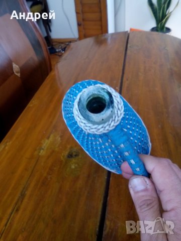 Стара плетена дамаджана #10, снимка 5 - Антикварни и старинни предмети - 28523258