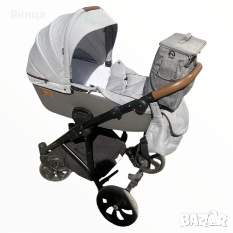 Бебешка количка Tutis Uno с зимен кош и чанта, снимка 4 - Детски колички - 52476340