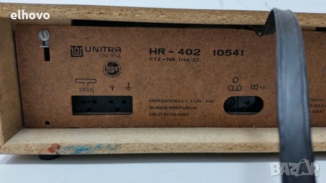 Радио Unitra Diora HR-402, снимка 3 - Радиокасетофони, транзистори - 28843464