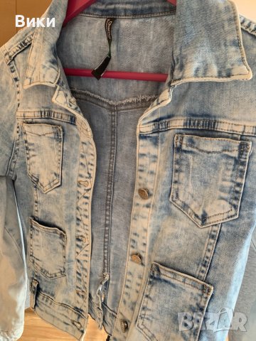 Дънково яке, снимка 2 - Якета - 39561864