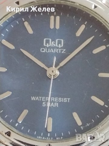 Модерен унисекс часовник Q/Q QUARTZ WATER RESIST 5 bar стил и елегантност 41754, снимка 3 - Мъжки - 43786624