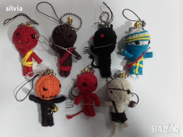 Ключодържател-плетена кукла, снимка 8 - Други - 48486661