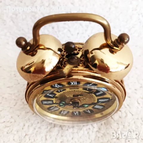 Часовник будилник BIESING Германия работещ, снимка 7 - Антикварни и старинни предмети - 47899436