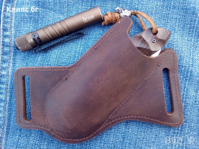 Кобур за нож изработен от здрава кожа, снимка 11 - Оборудване и аксесоари за оръжия - 42959262