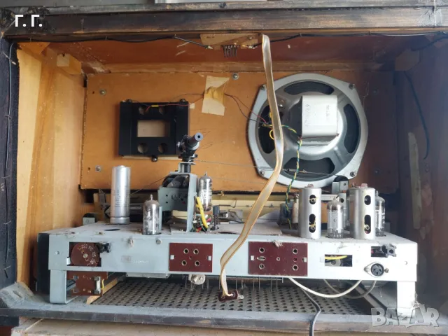 Радио Siеmens G-41 1954г, снимка 7 - Други - 48260153