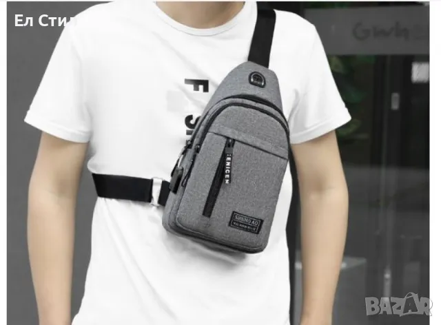 Мъжка спортна мултифункционална раница за спорт за едно рамо .Промоция 10лв., снимка 11 - Чанти - 48420123