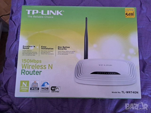 Рутер TP-LINK Wireless с адаптор