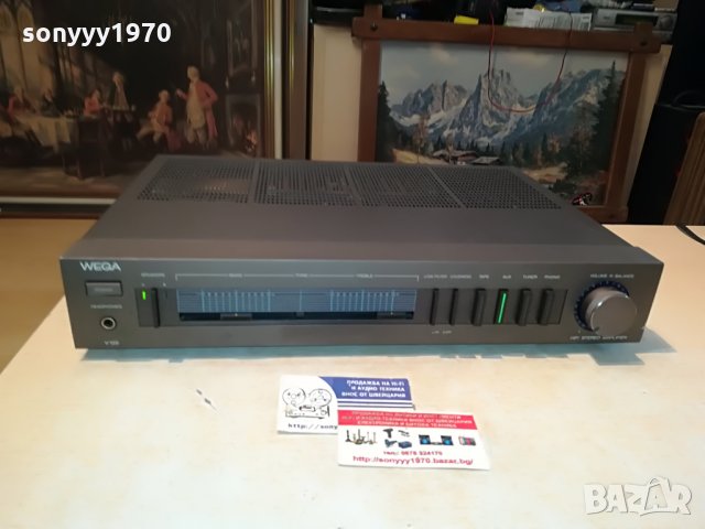 wega v135 hifi stereo amplifier-west germany 2007211247&, снимка 3 - Ресийвъри, усилватели, смесителни пултове - 33574056