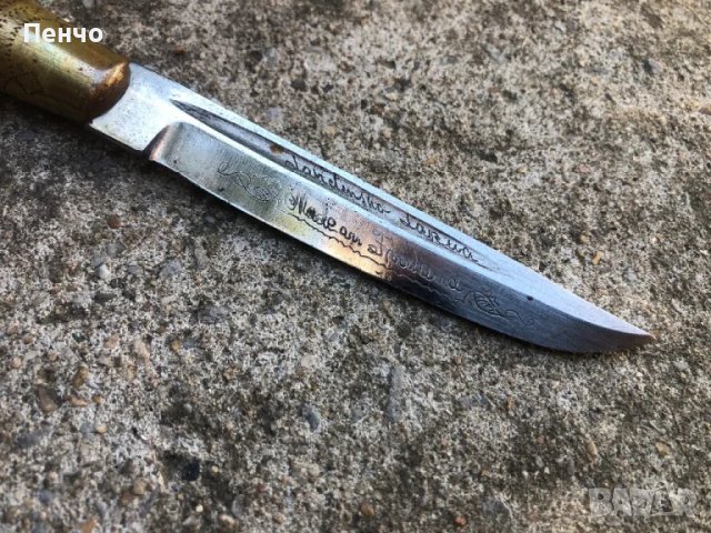 стар нож ФИНКА - MADE IN FINLAND, снимка 10 - Ножове - 50138412