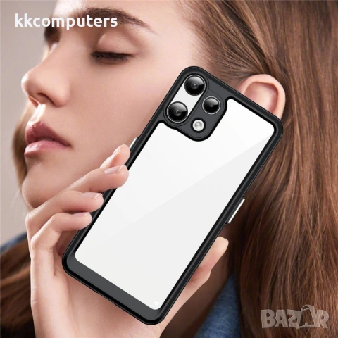 Защитен Калъф за Nothing Phone (3a) Lite 5G - TPU+Acrylic, Прозрачен, 4-ъглова защита, Вкл. Протекто, снимка 7 - Калъфи, кейсове - 53416963