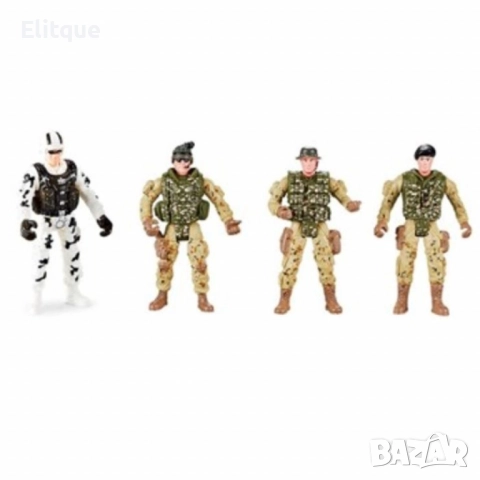 Военен комплект за игра, снимка 5 - Фигурки - 52745133