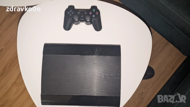 PS3 Super Slim + 136 игри / Playstation 3 1TB